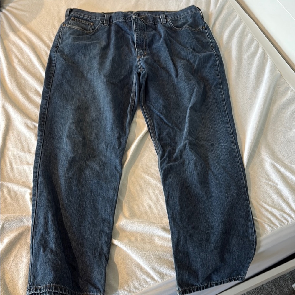 Carhartt Blue Relaxed Fit Jeans